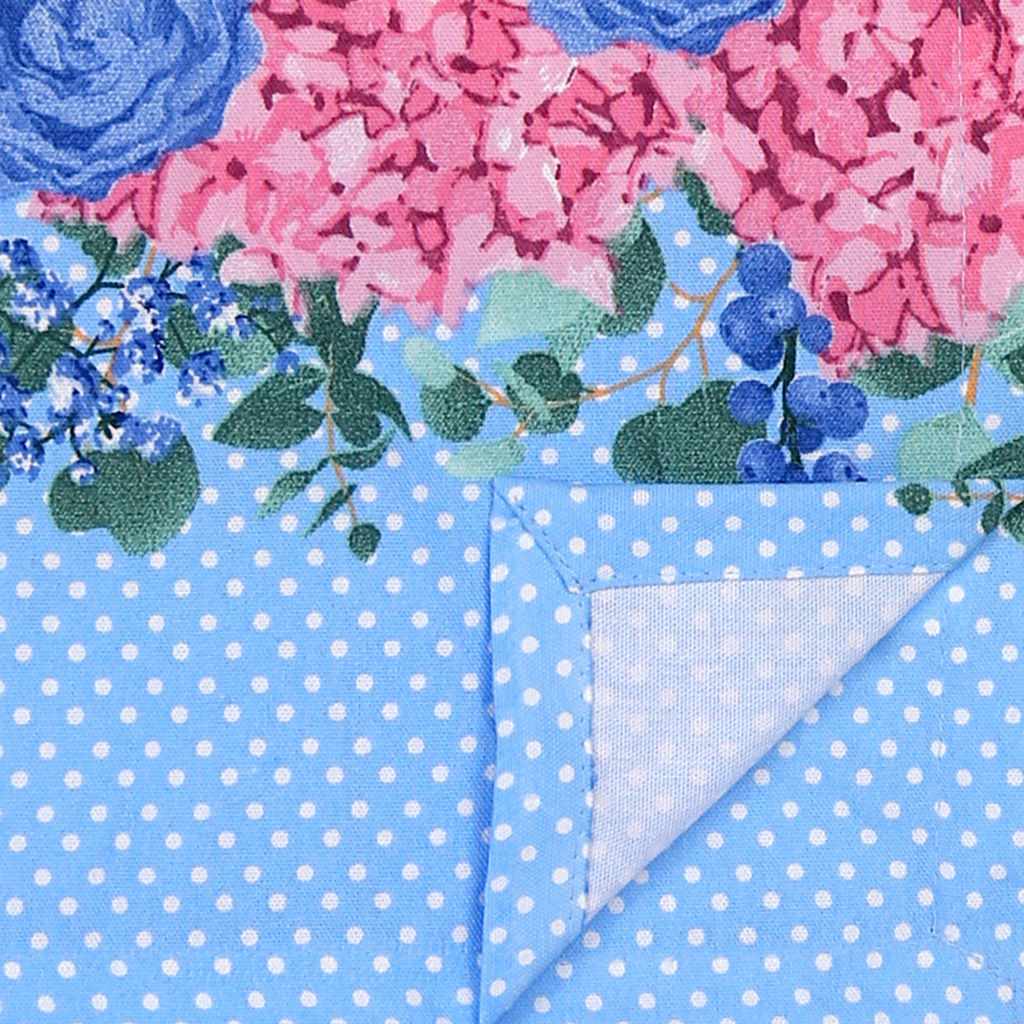 Левадия Скатерть 180х145см, длина стола до 105см, на 4 персоны, хлопок Премиум 186г/м2, Домашняя мода (Россия)  фото 4