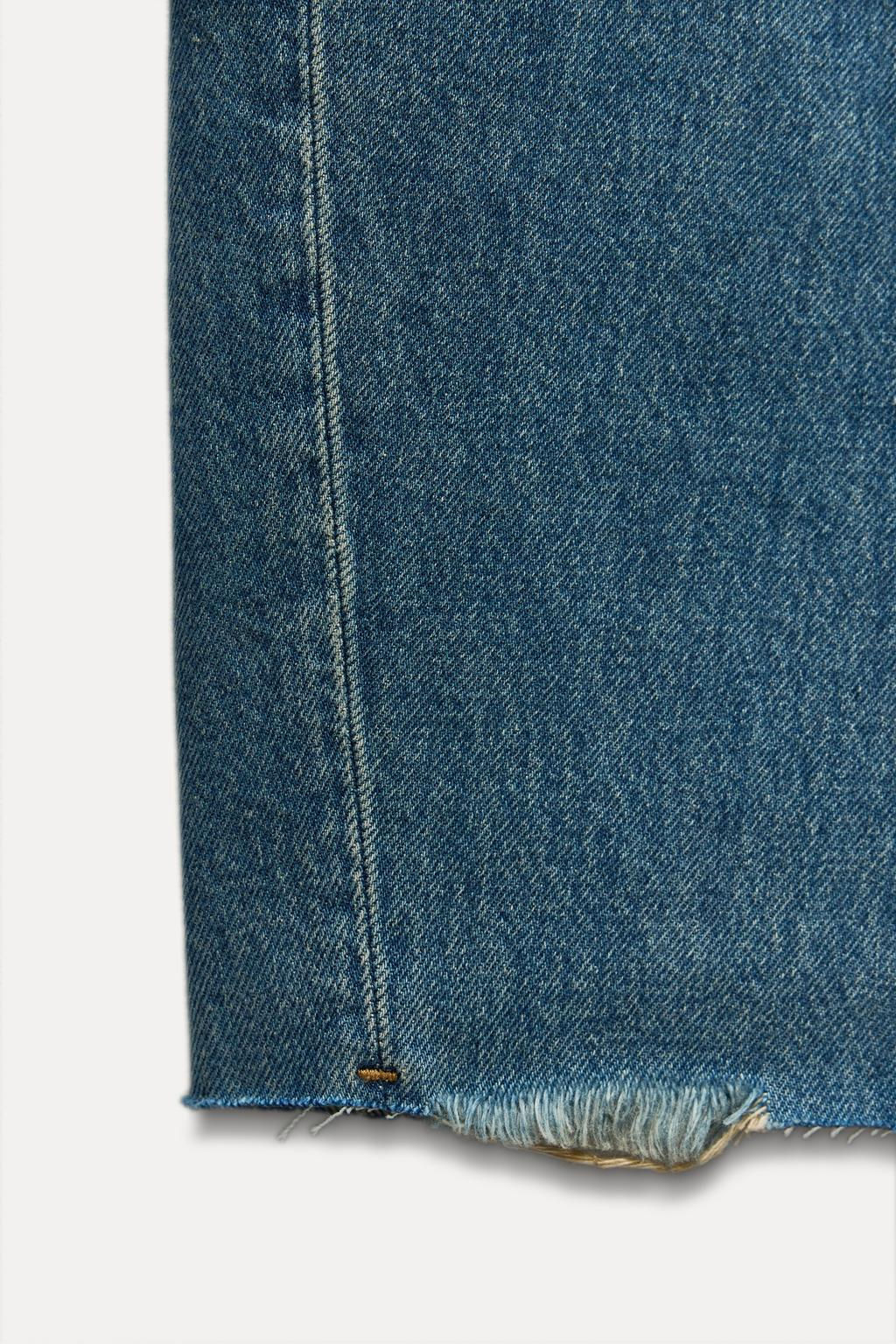 Z1975 LOW-WAIST BALLOON-FIT JEANS - Zara фото 6