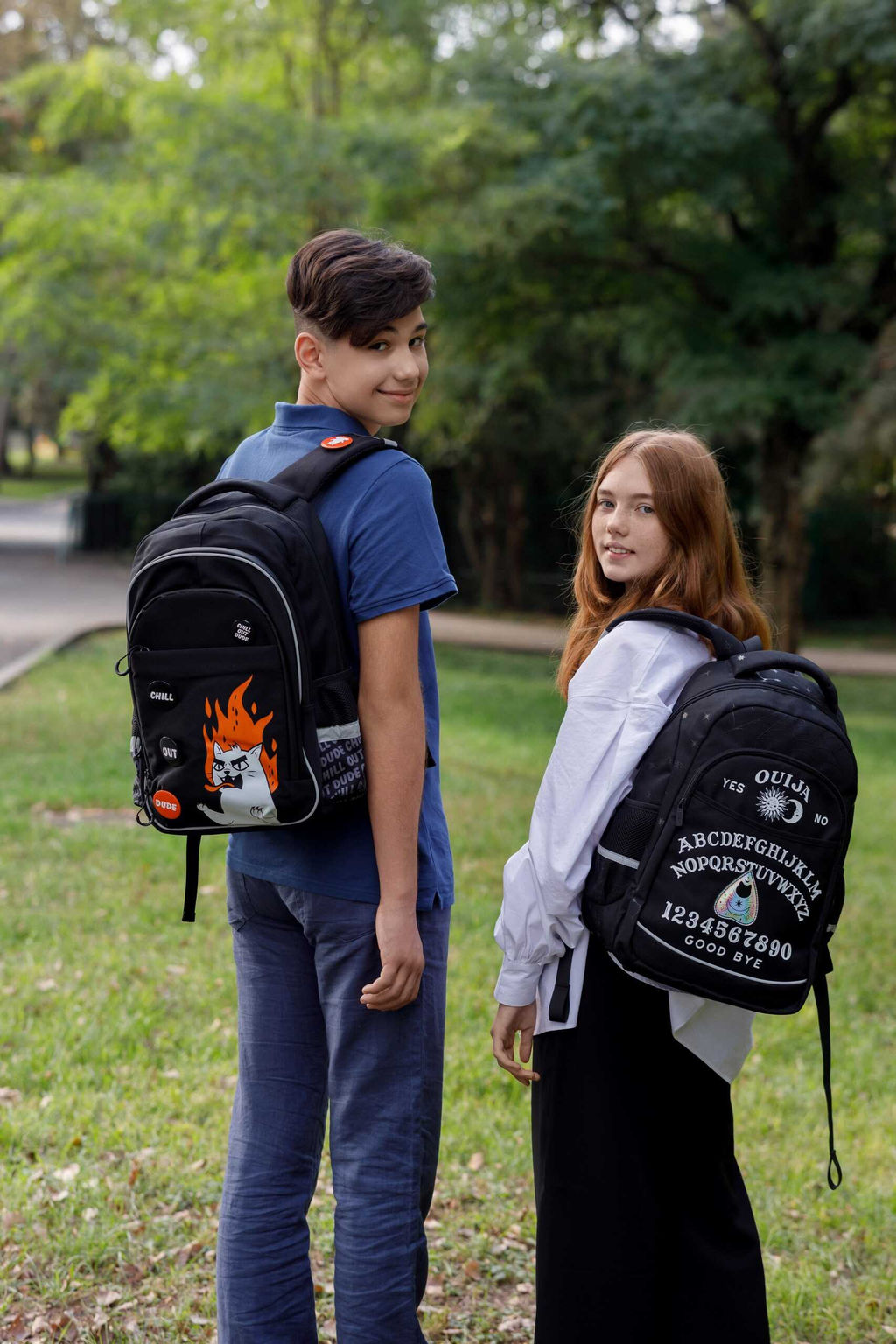 Рюкзак школьный Феникс+ арт.64517/ 10 МИЛАЯ ГОТИКА