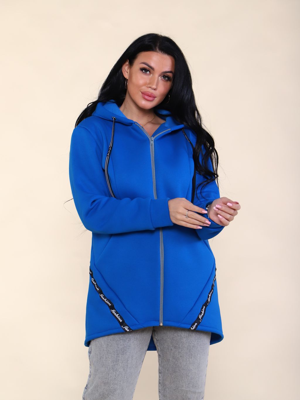 М336 Толстовка Зимушка (василёк) - Иванушка-трикотаж фото 5