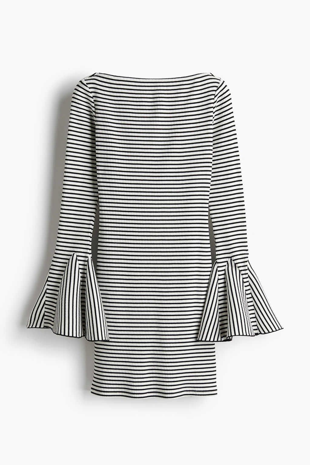 Vestido de canal? con mangas trompeta - H&m фото 2
