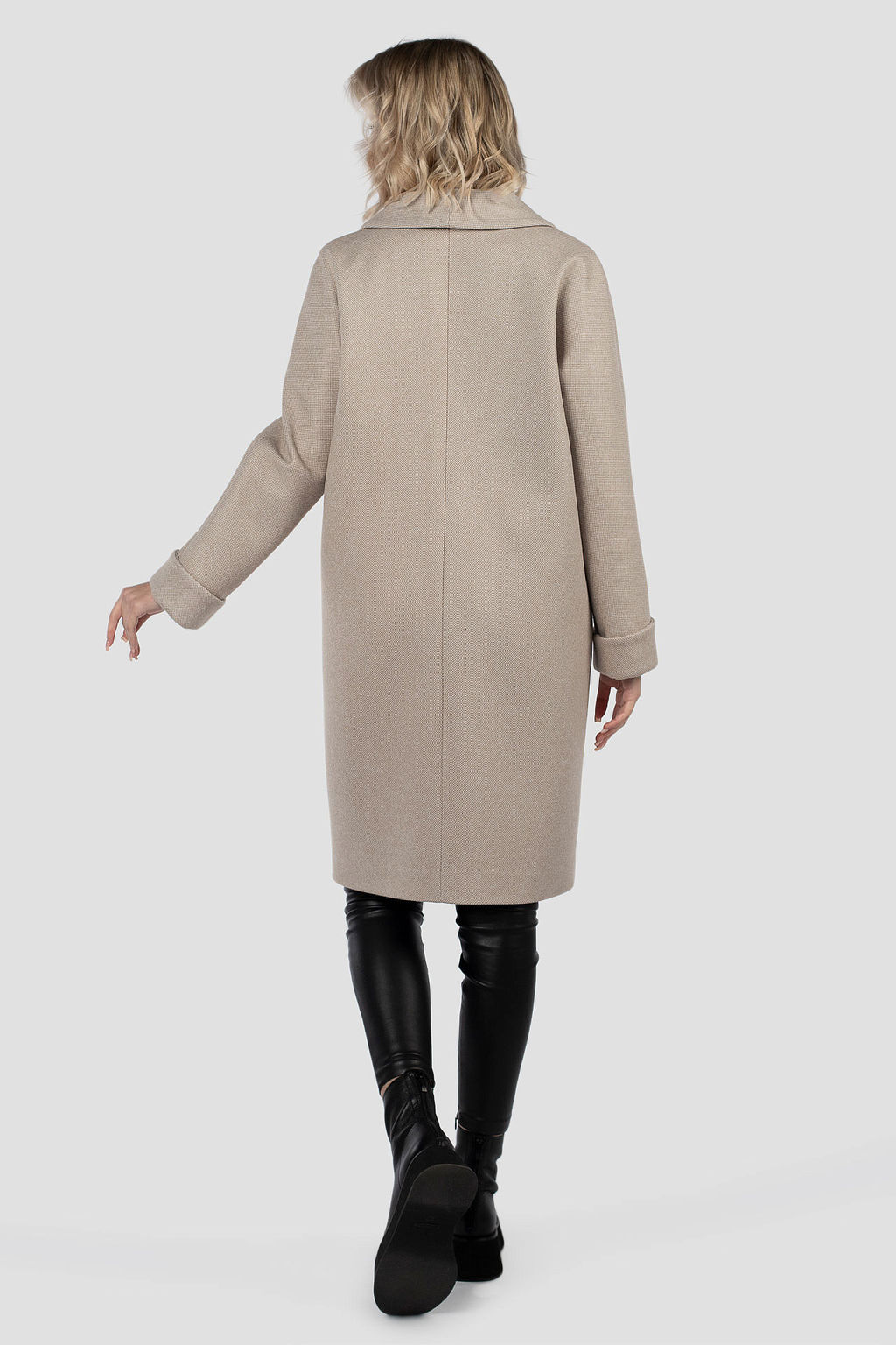 01-11985 Пальто женское демисезонное - El podio фото 5