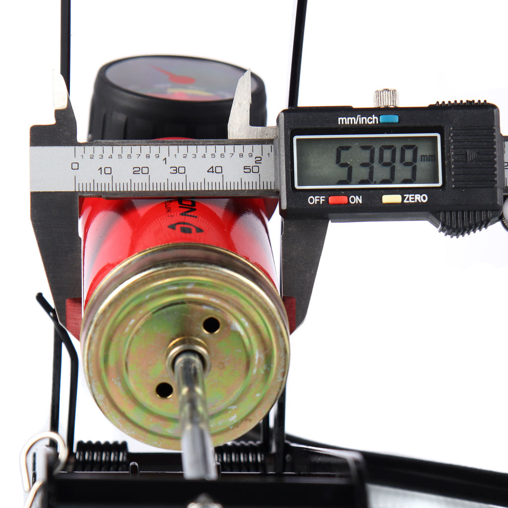 Насос ножной с манометром COMIRON FUJIN 1, однопоршневой, стальной корпус, 55*110мм. /уп 20/ - Галеонтрейд фото 19