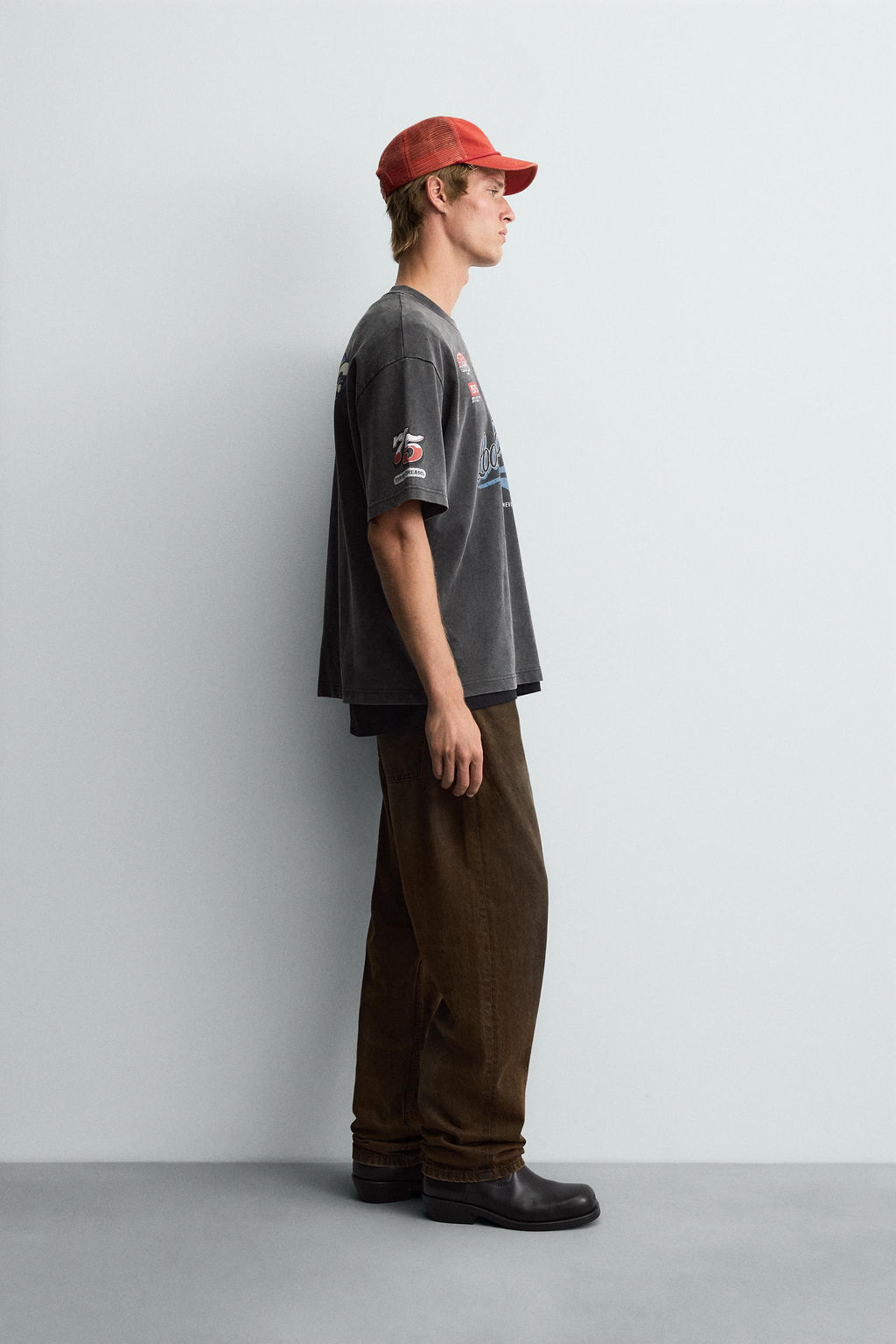 GRAPHIC LOGO T-SHIRT - Zara фото 4