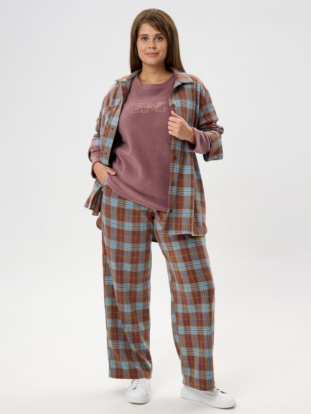 Рубашка женская из флиса VIOTEX - Виотекс фото 22