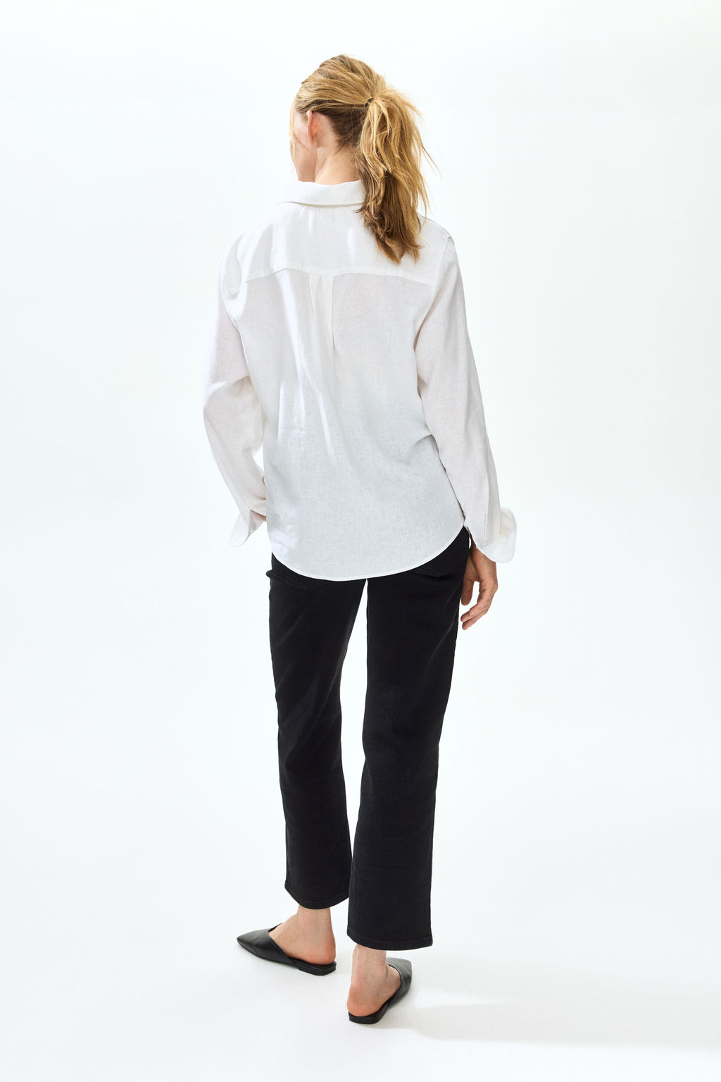 MAMA Straight Ankle Jeans - H&m фото 4