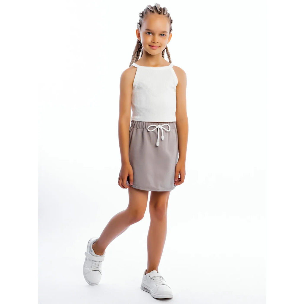 Комплект топ рибана, юбка пике 7001900303 - Youlala фото 18