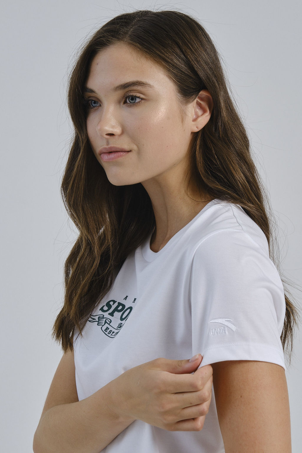 Футболка Белый ATSC SS Tee - Anta фото 4