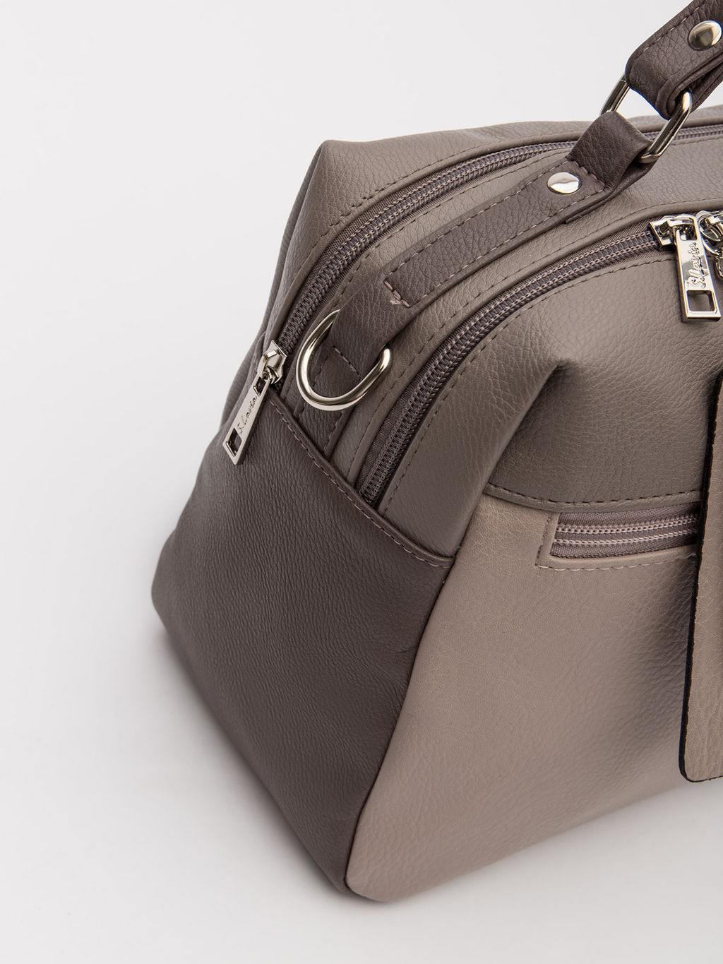 Темно-бежевый саквояж S.Lavia  фото 5