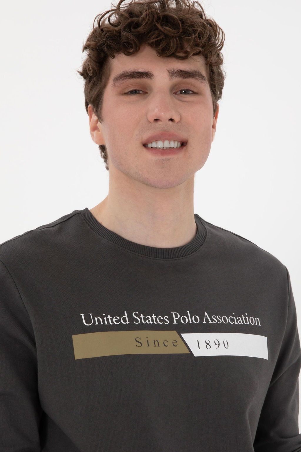 Erkek Antrasit Sweatshirt Sepette S_rpriz _ndirim - U.s. polo assn фото 2