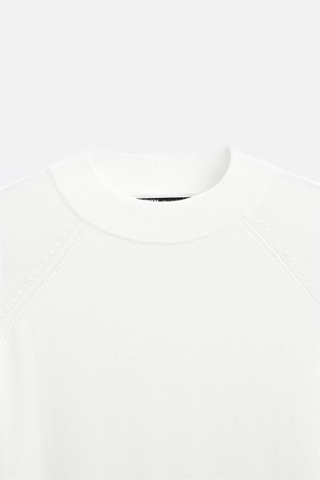 HIGH NECK BASIC SWEATER - Zara фото 9