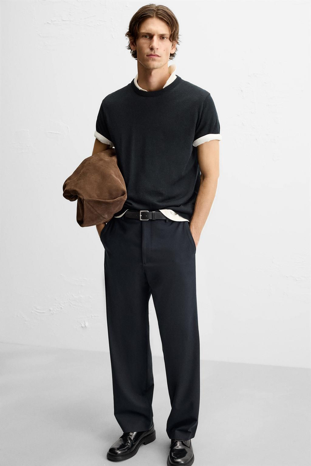 STRAIGHT-LEG TROUSERS - Zara фото 5