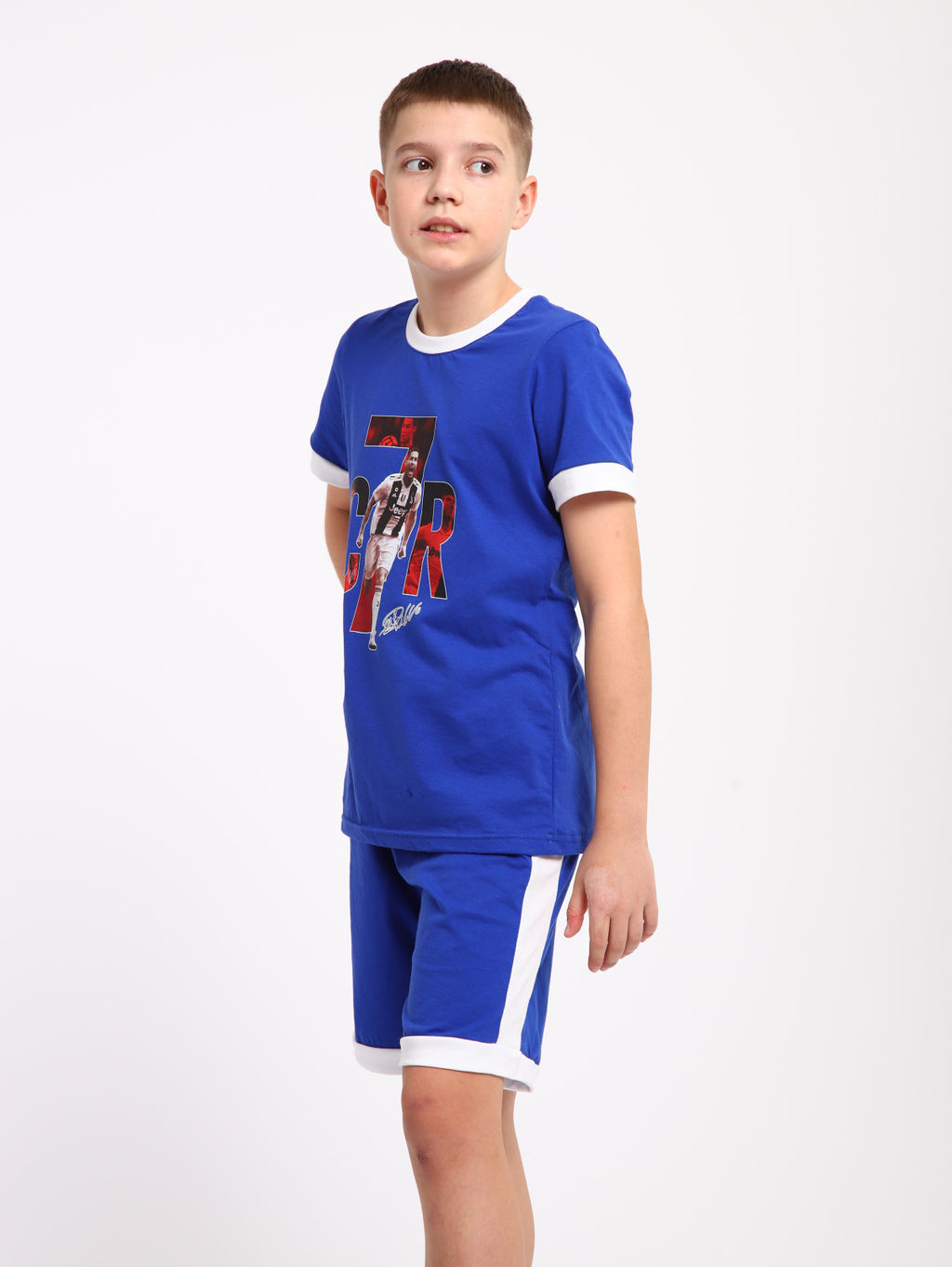 Пижама "Футбол" синий