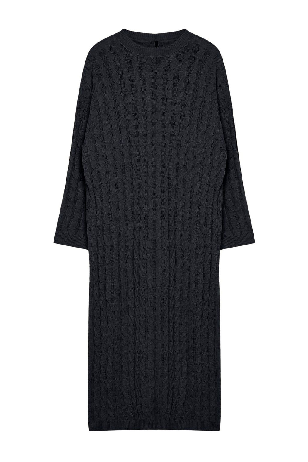 TRENDYOLMILLA Tas Maxi Triko Sac Orgulu Genis Kal?p Elbise TWOAW25EL00078 фото 14