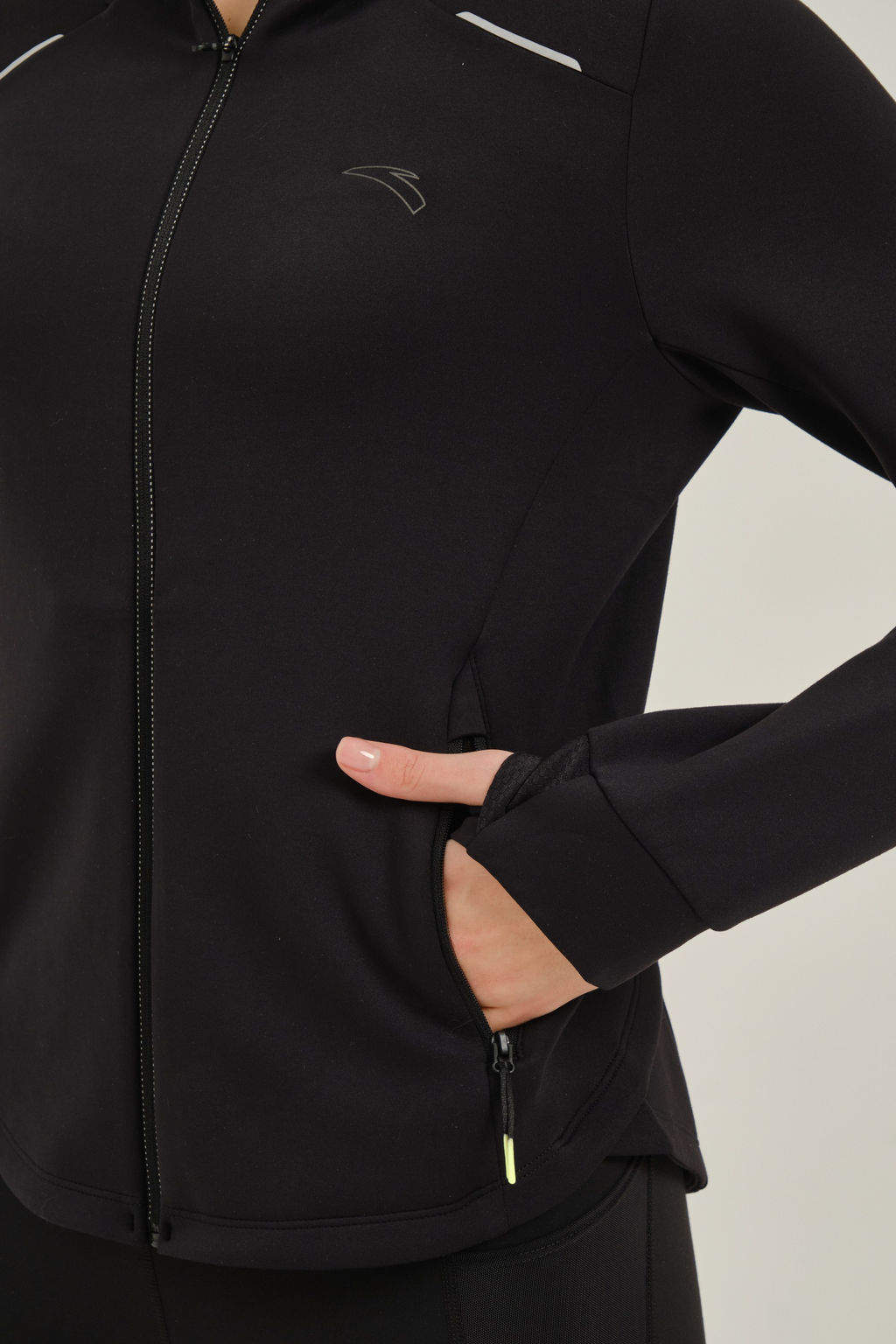 Толстовка на молнии Черный