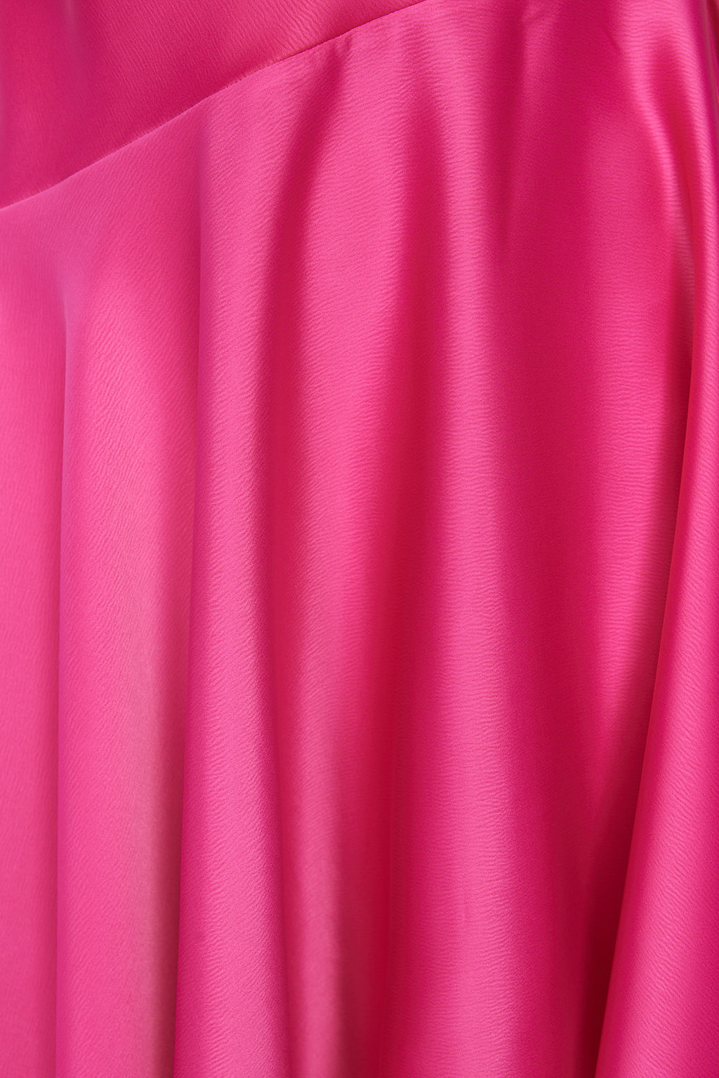 Pembe A-Kesim Degaje Yaka Dokuma Saten K?sa S?k Abiye Elbise TPRSS24EL00104 - Trendyolmilla фото 5