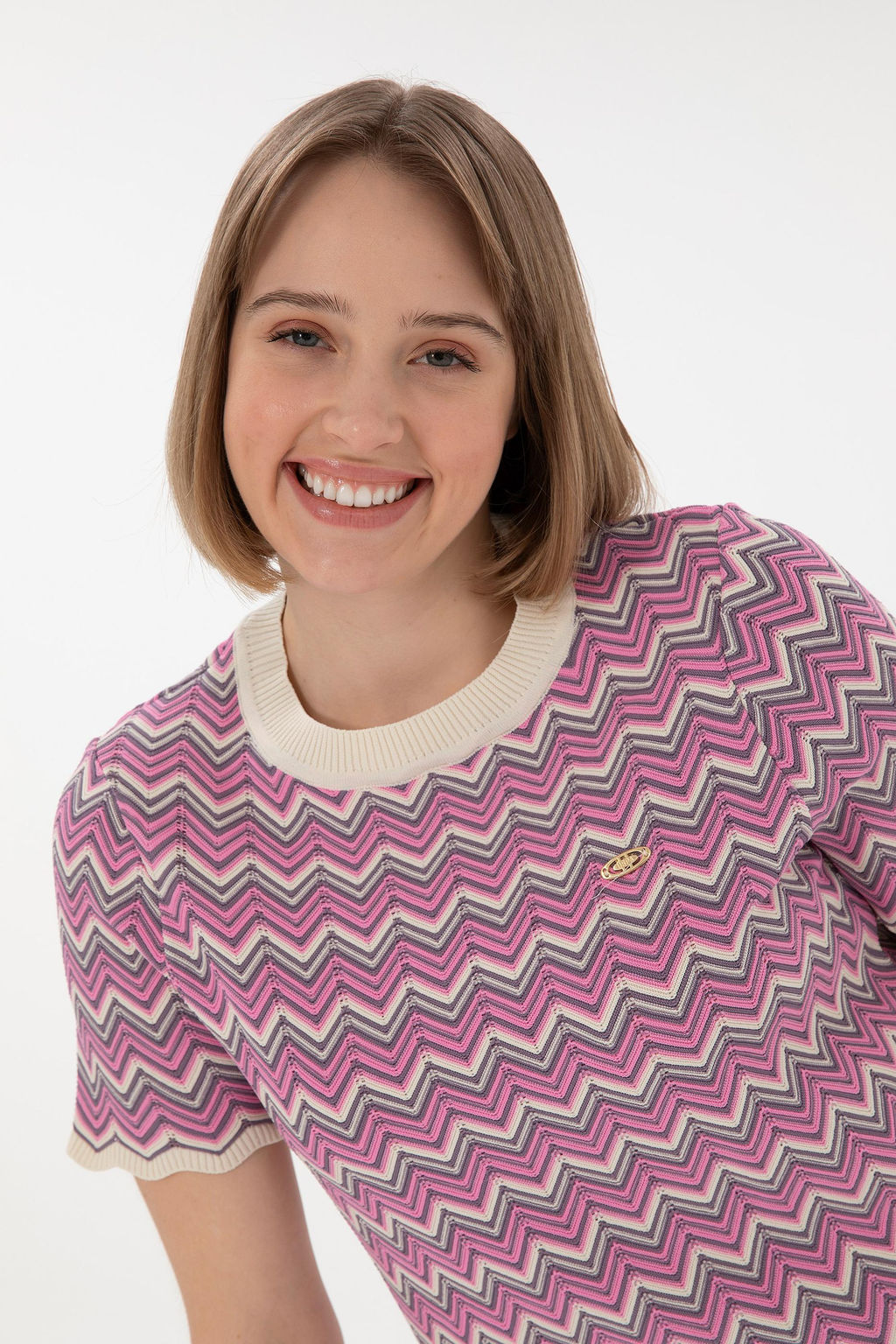 Kad_n Fu_ya Bisiklet Yaka Kazak Sepette S_rpriz _ndirim - U.s. polo assn фото 2