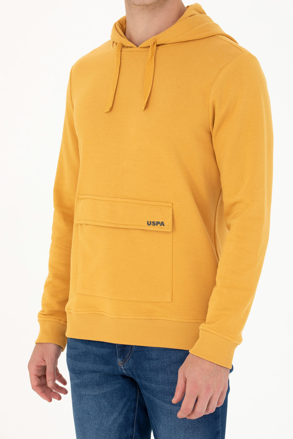 U. S. Polo Assn Мужской горчичный свитшот - U.s. polo assn фото 20