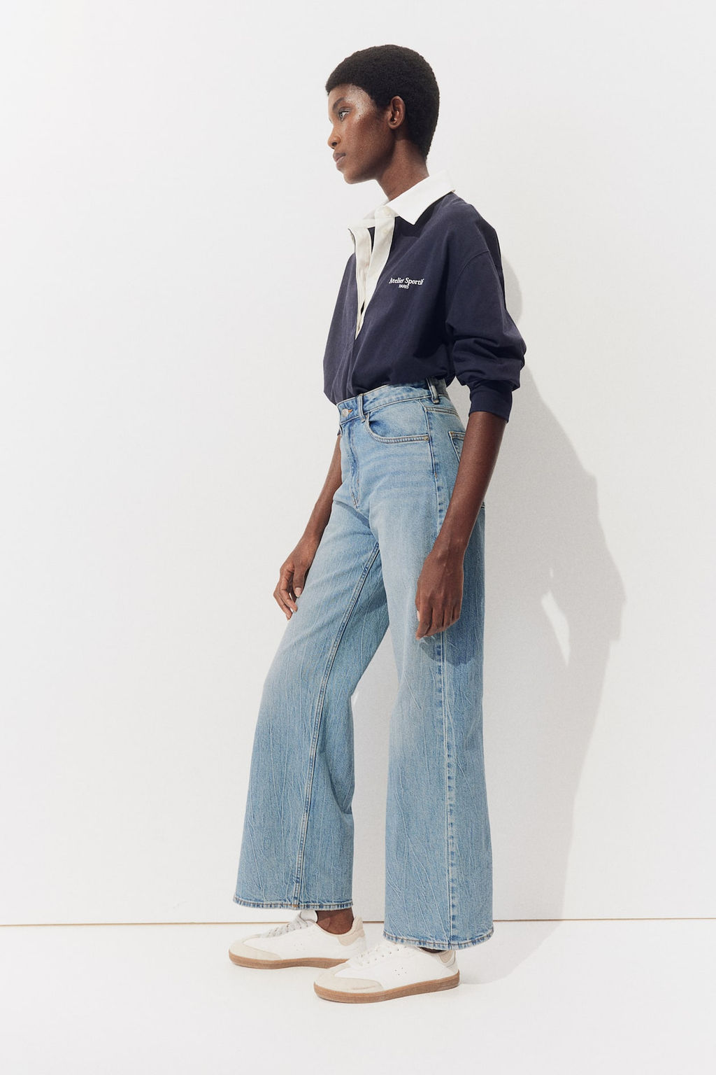 Wide High Jeans - H&m фото 4