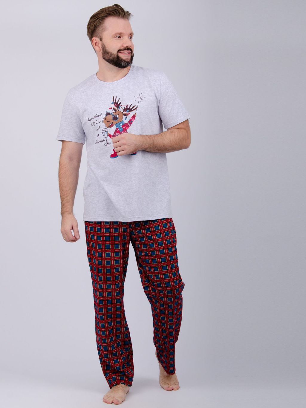 Пижама "Приколось 3", трикотаж