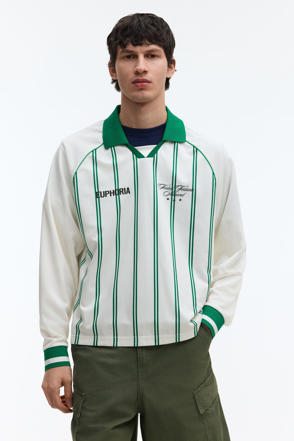 Polo estampado Loose Fit - H&m фото 2