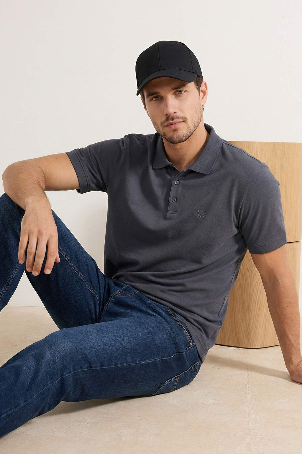 Fume Regular/Normal Kesim Basic Esnek Nak?sl? Polo Yaka T-shirt TMNSS26PO00016 - Trendyolmilla фото 3