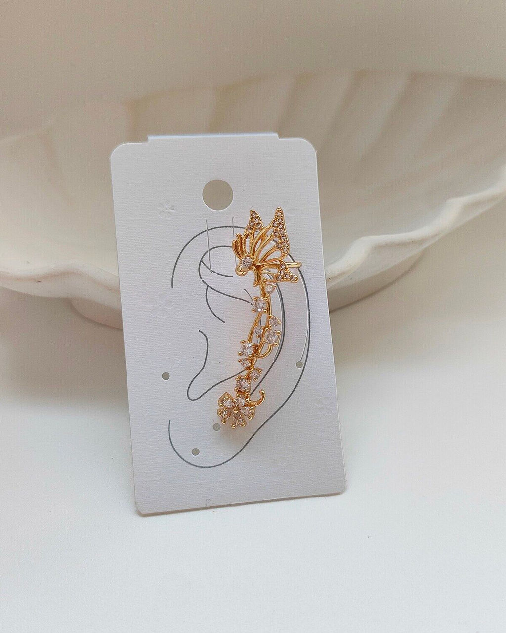 Серьги - кафф