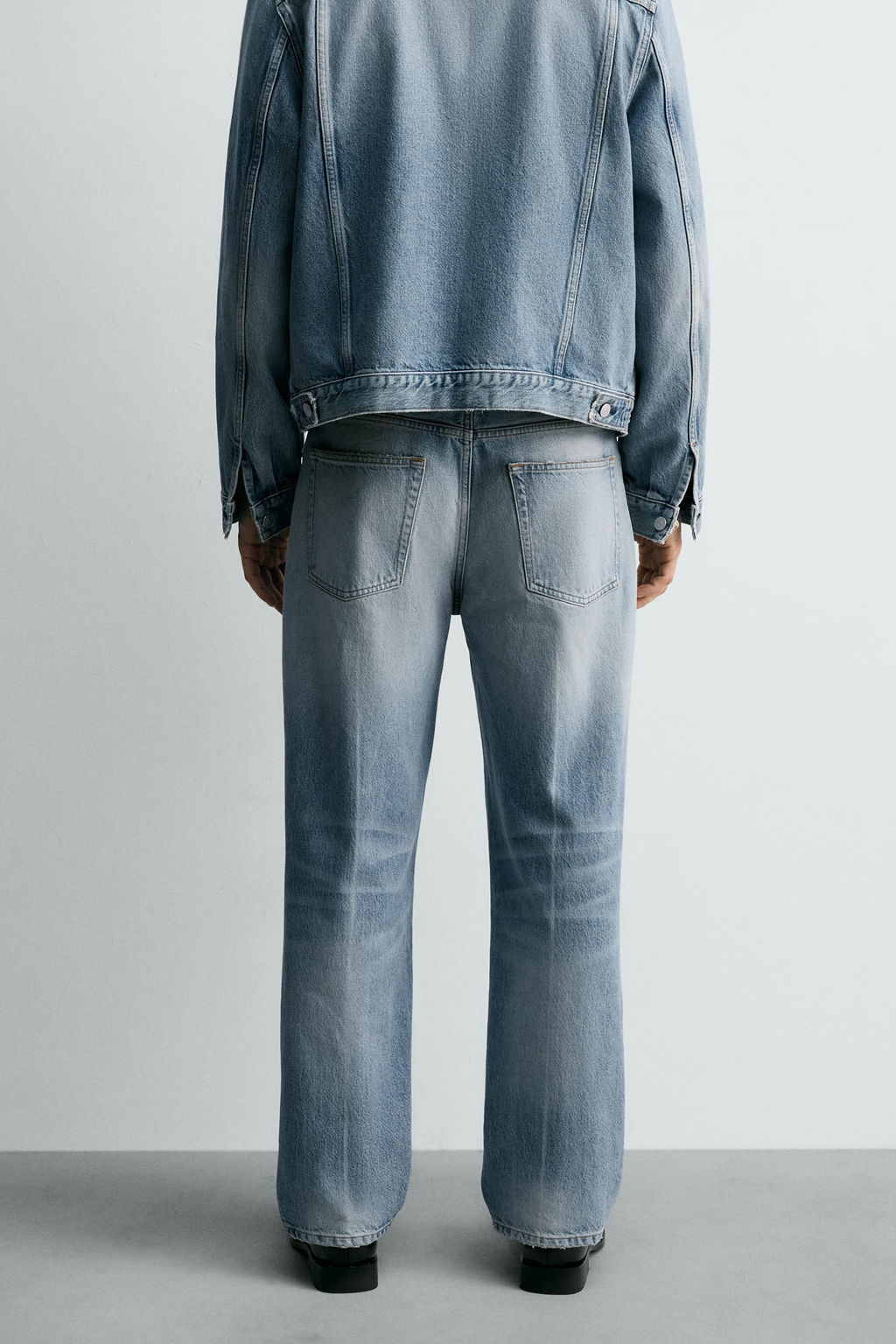 RELAXED FIT LIMITED EDITION JEANS - Zara фото 14
