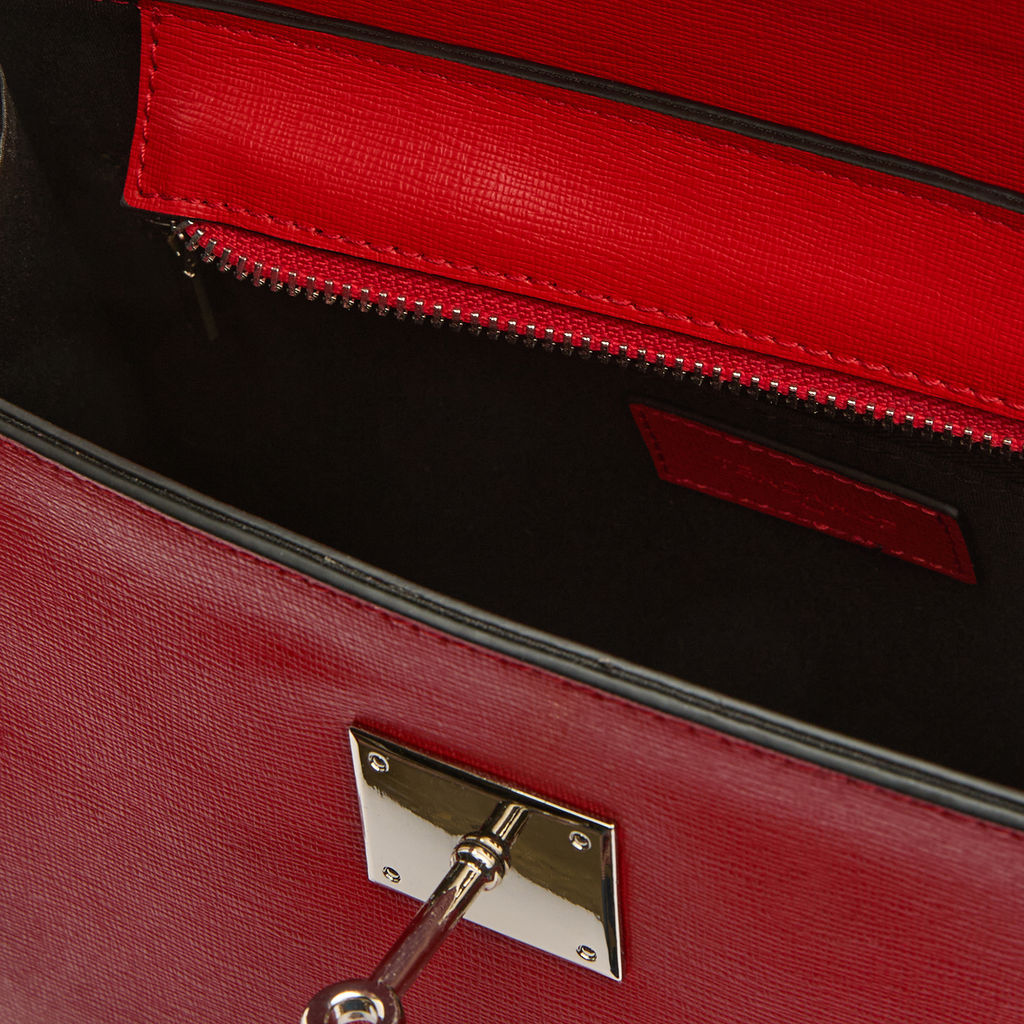 Женская сумка с ручками TENDANCE Артикул 4173293, рубиновый  фото 6