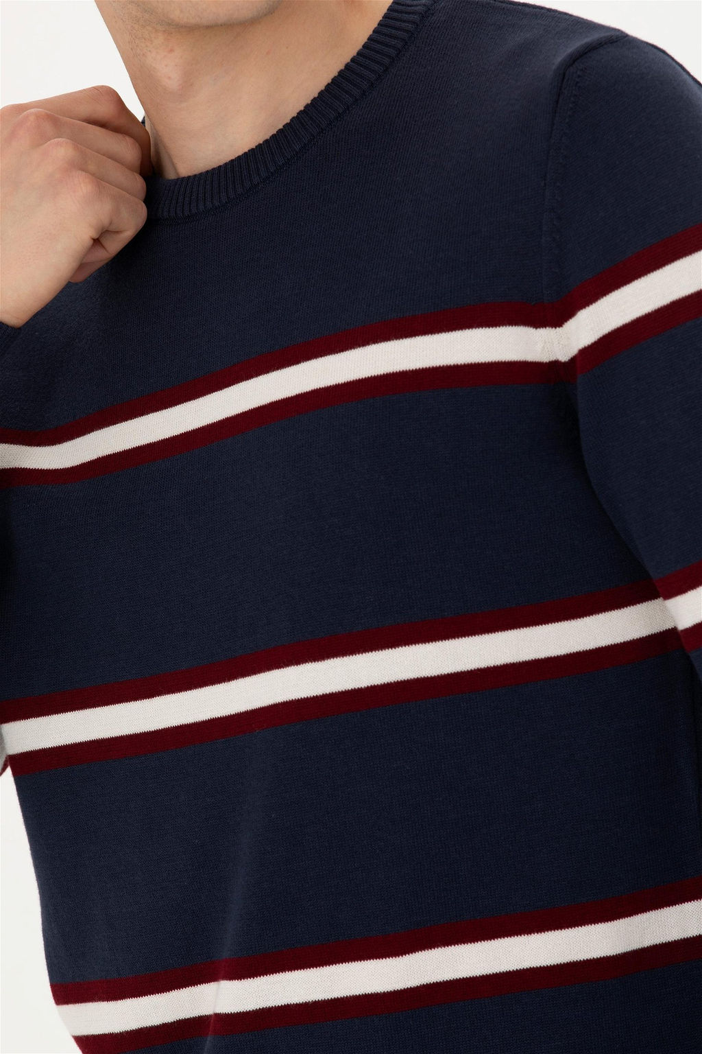 Мужской темно-синий свитер - U.s. polo assn фото 14