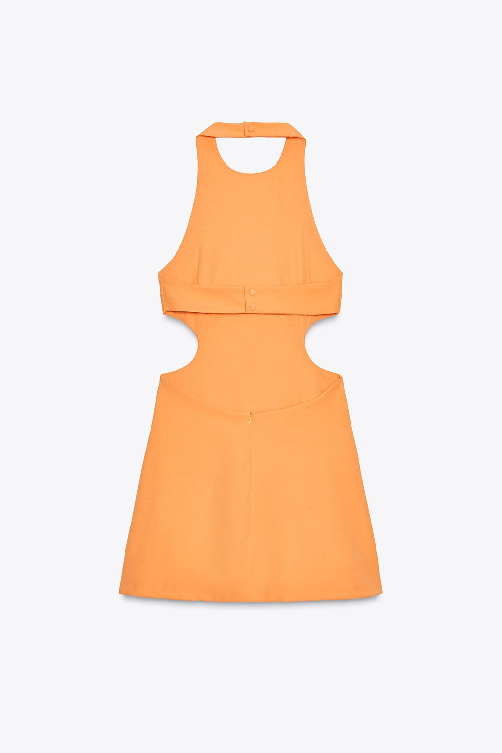 HALTER CUT-OUT MINI DRESS - Zara фото 17