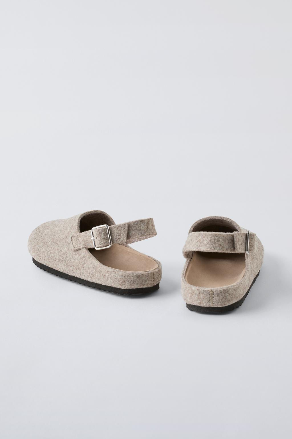 FELT HOUSE SLIPPERS - Zara фото 10