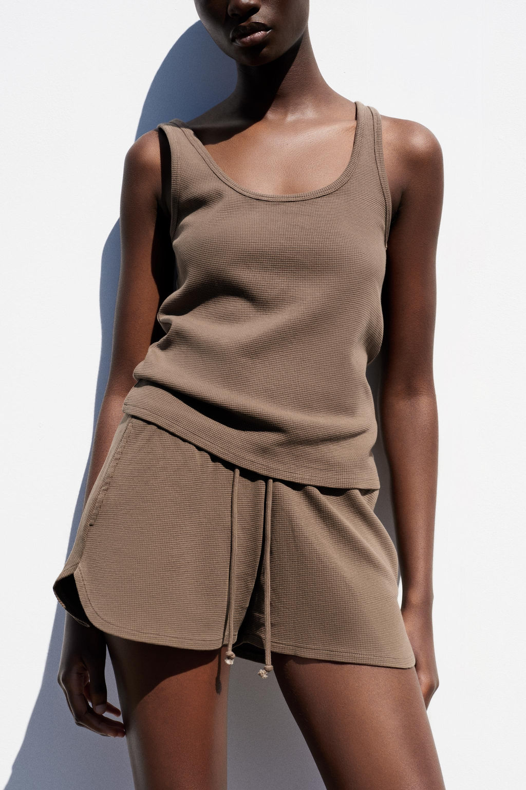 TOP MANGA SISA / Marr?n / Topo - Zara фото 6