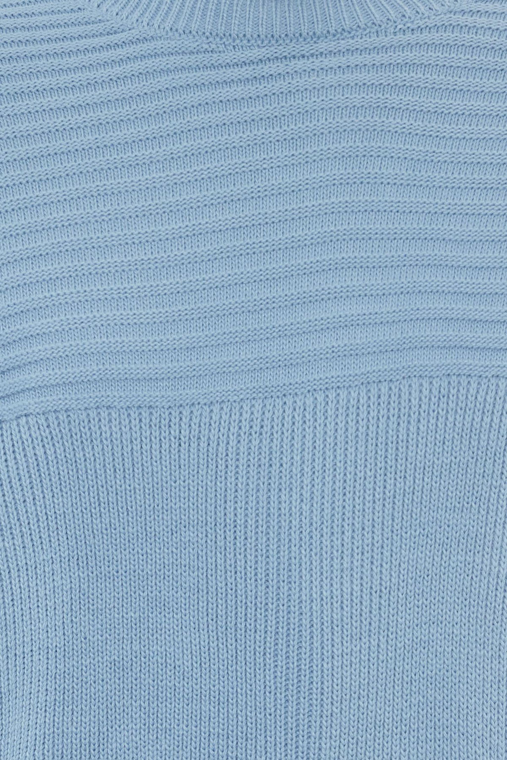 Mavi Unisex Oversize Bisiklet Yaka Duz Triko Kazak TMNAW25KZ00004 - Trendyolmilla фото 3