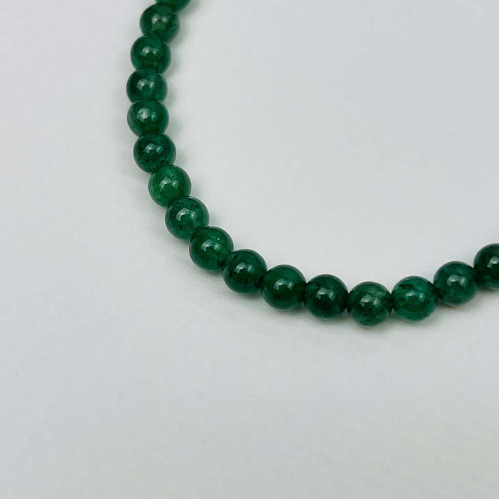 Браслет из зеленого Авантюрина со вставкой Сердце - Радуга самоцветов фото 4