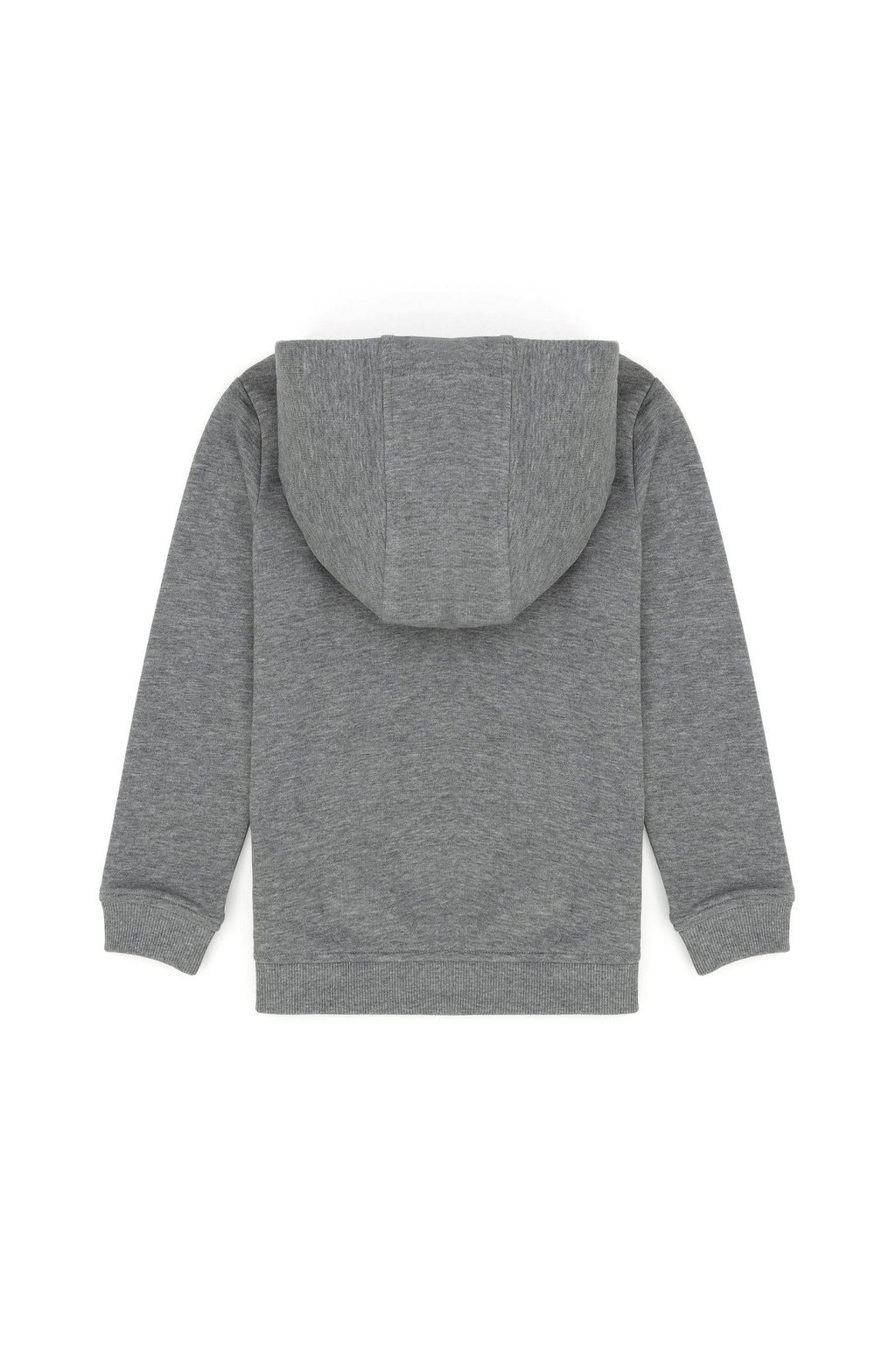 U. S. Polo Assn Серый меланжевый базовый свитшот с капюшоном для девочек - U.s. polo assn фото 2