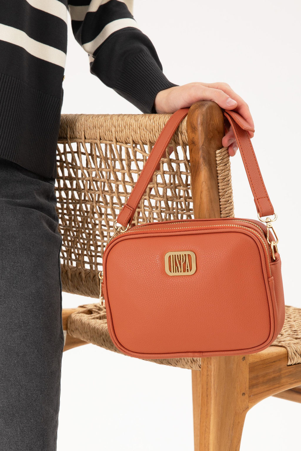 Женская сумка через плечо с плиткой Неожиданная скидка в корзине - U.s. polo assn фото 2