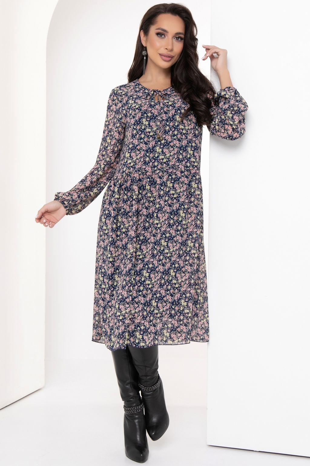 Платье В тренде (шифон, очарование) - Diolche фото 7