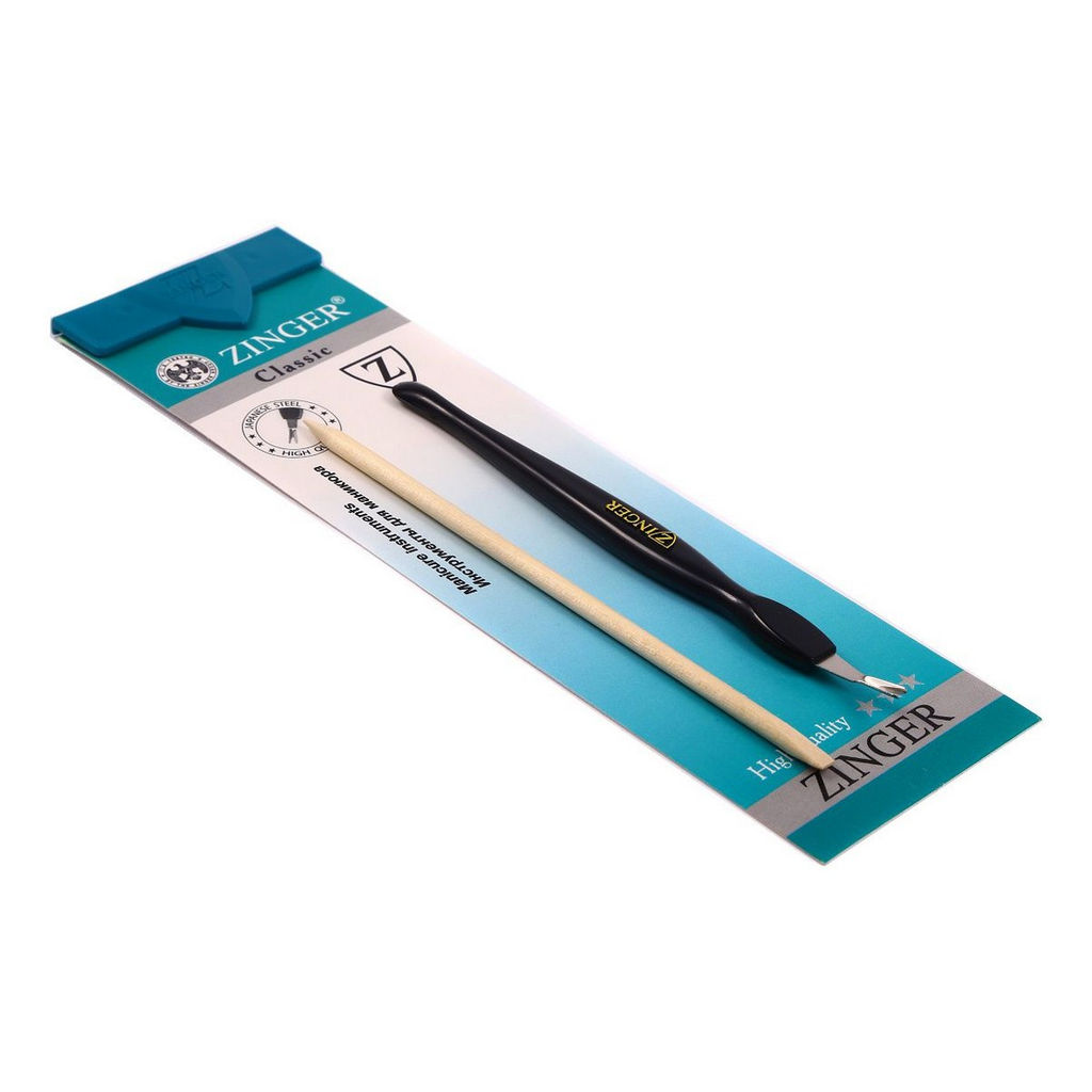 Zinger Набор маникюрных инструментов: триммер, апельсиновая палочка / Classic SIS-05, 2 предмета