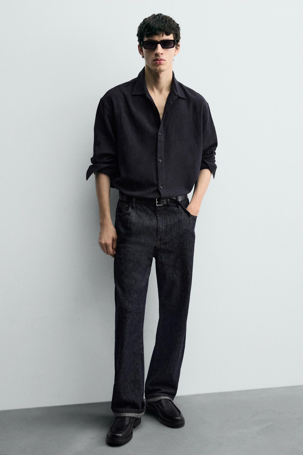 LEATHER BUCKLE SHOES - Zara фото 6