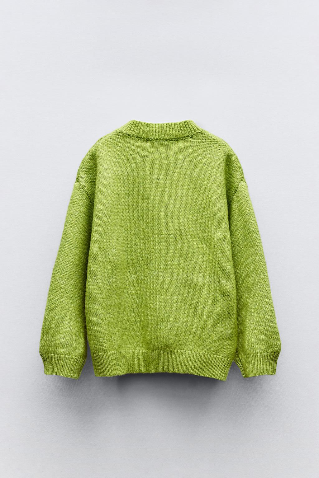 PLAIN KNIT SWEATER - Zara фото 5