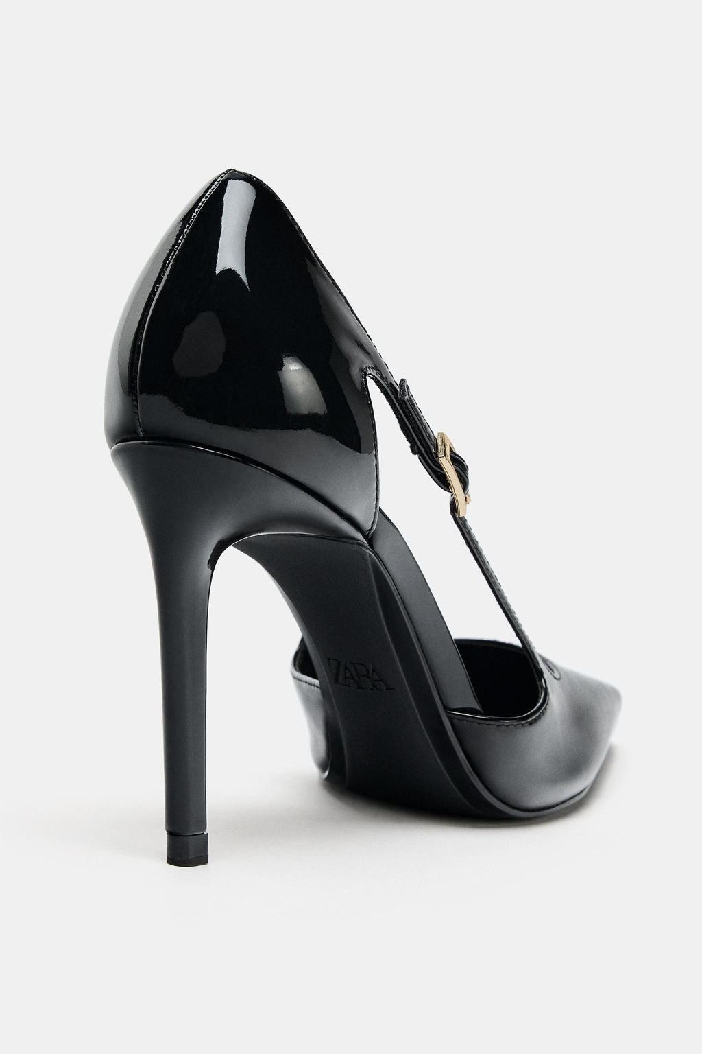 HIGH-HEEL SHOES WITH SIDE CUT-OUTS - Zara фото 4