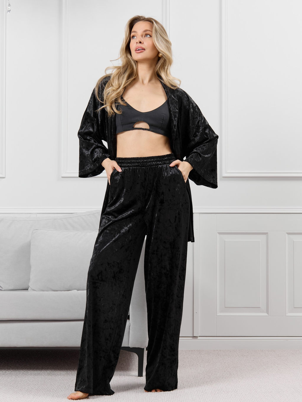 Костюм Мерцание-2 VIOTEX из велюр стрейч с мраморным эффектом - Виотекс фото 85