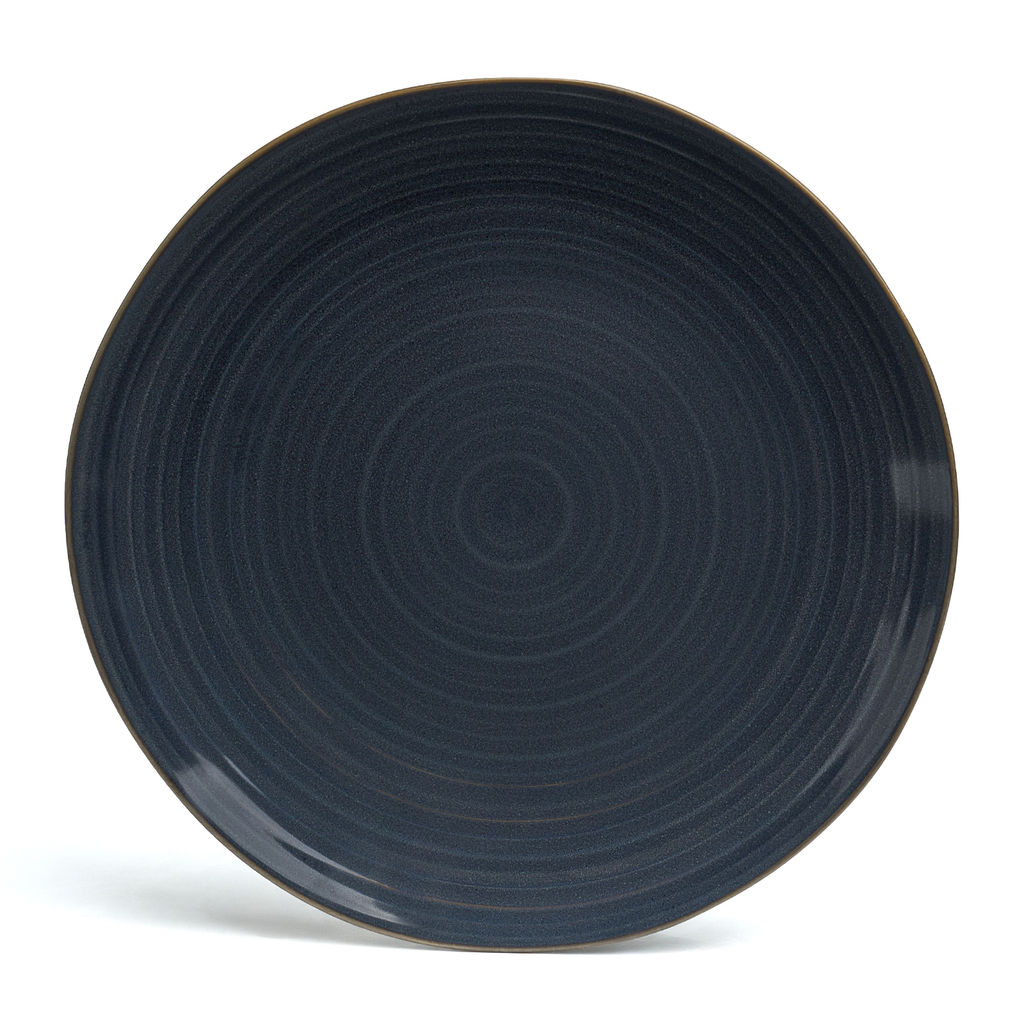 НАБОР ТАРЕЛОК ЗАКУСОЧНЫХ BRONCO CONCEPT 4 ШТ. 22 СМ СИНИЙ  фото 2