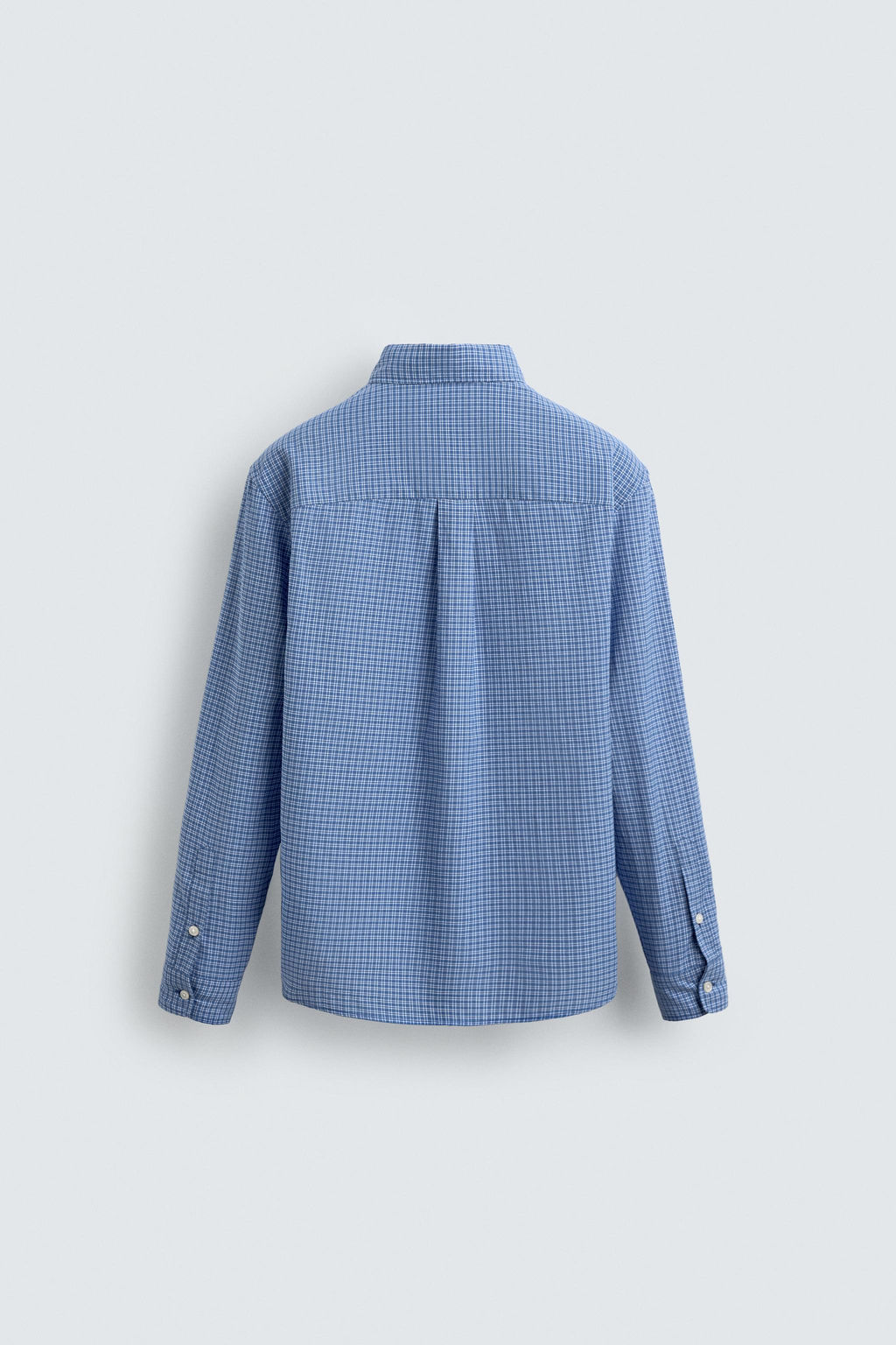 CHECK SHIRT WITH POCKET - Zara фото 7