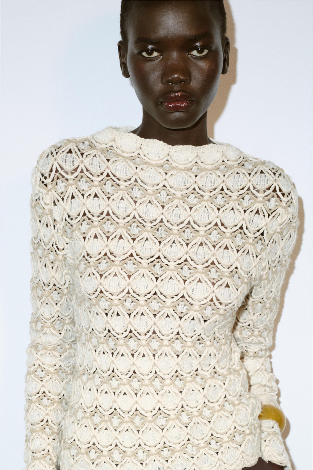 TEXTURED KNIT JUMPER - Zara фото 14