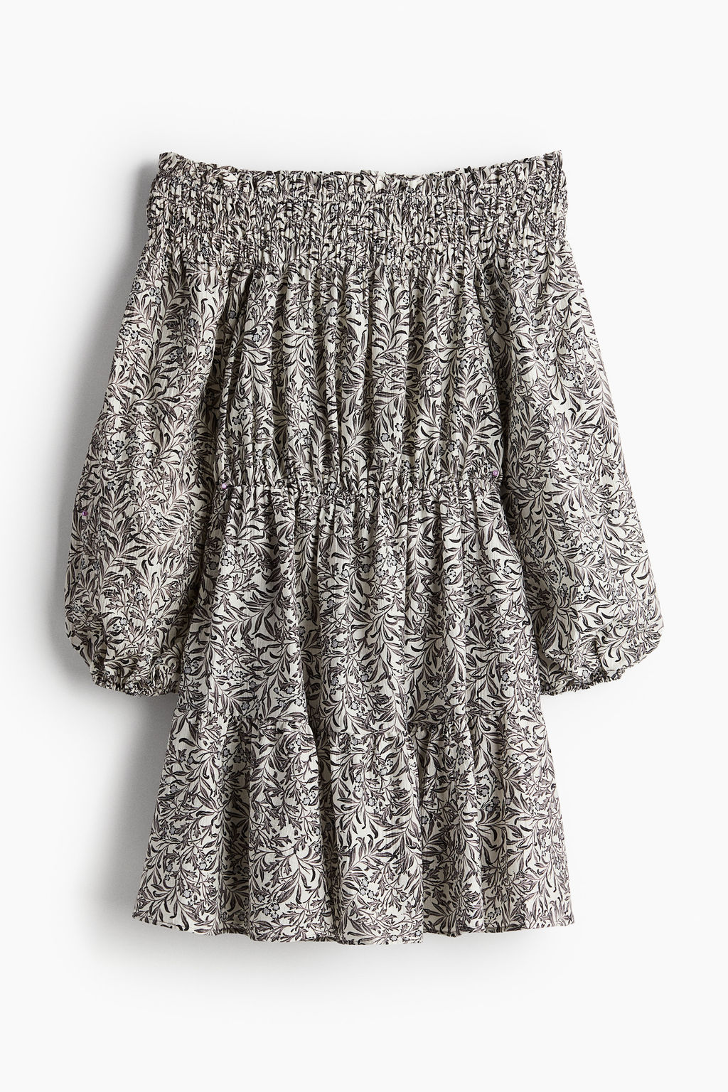 Vestido off-the-shoulder - H&m фото 9