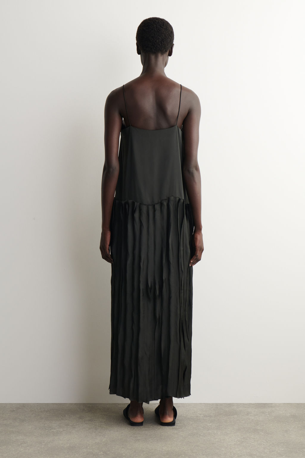 APPLIQU?D PANELLED MIDI DRESS - H&m фото 7