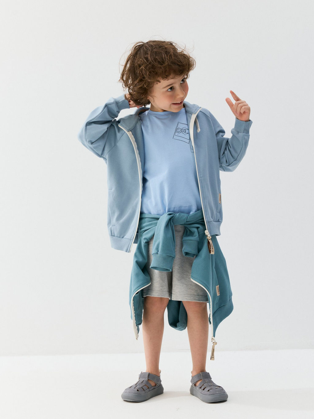 Толстовка облегченная Дымка - Bungly фото 7