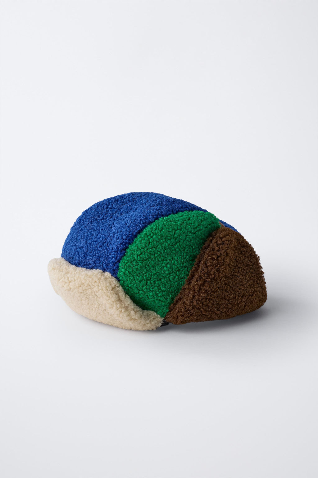 MULTI-COLOURED FAUX SHEARLING HEADBAND - Zara фото 2